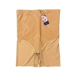 NWT Honeylove Shadow Sculpt High Waist Shape Wear Short Tan Sand Womens Size 3X
